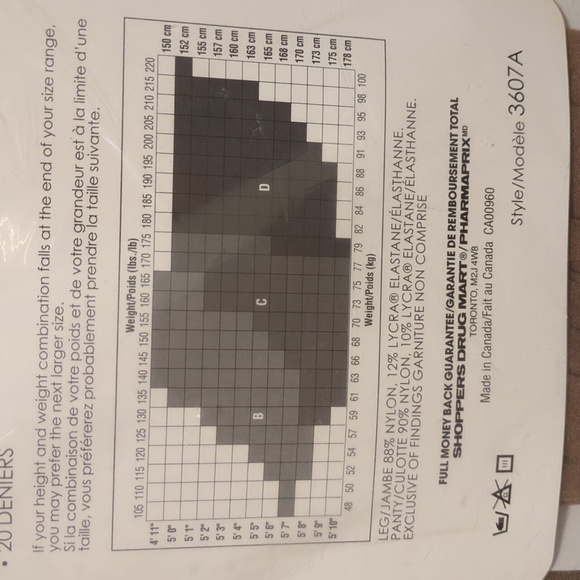 Life 2 Pairs Silky Control Top Pantyhose with Reinforced Toe Colour Neutral - Picture 5 of 5